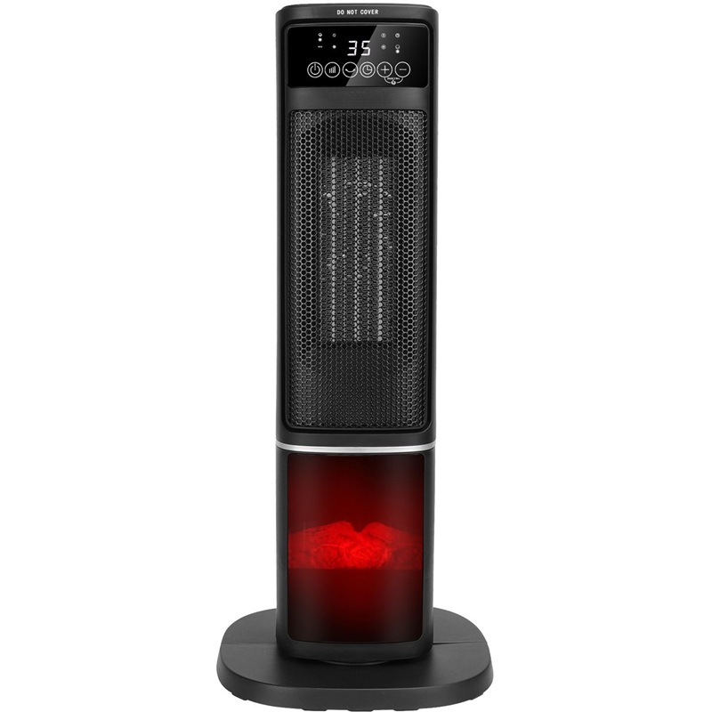 2Kw Tower Fireplace Heater with RC DNF-2013S